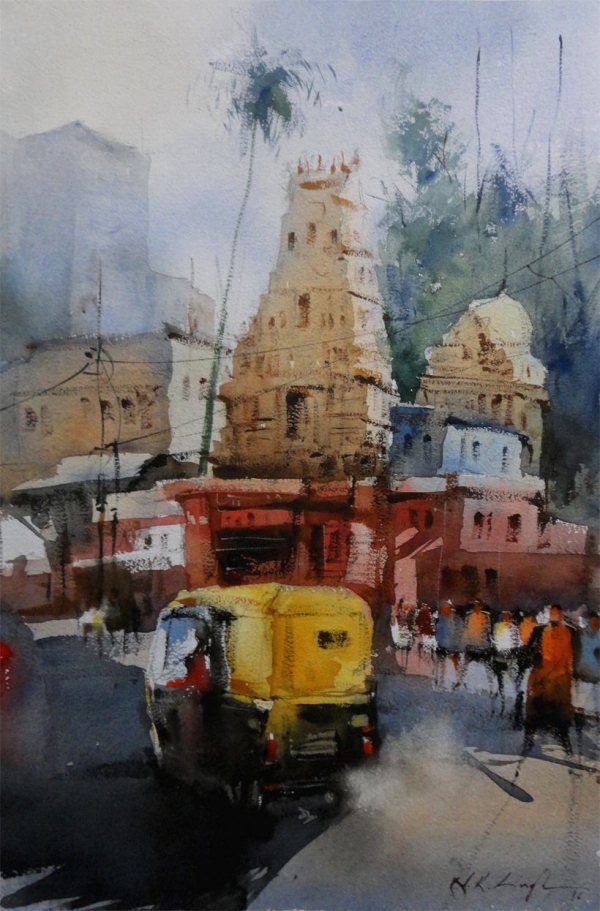 Traditional Indian Art Paintings on Canvas