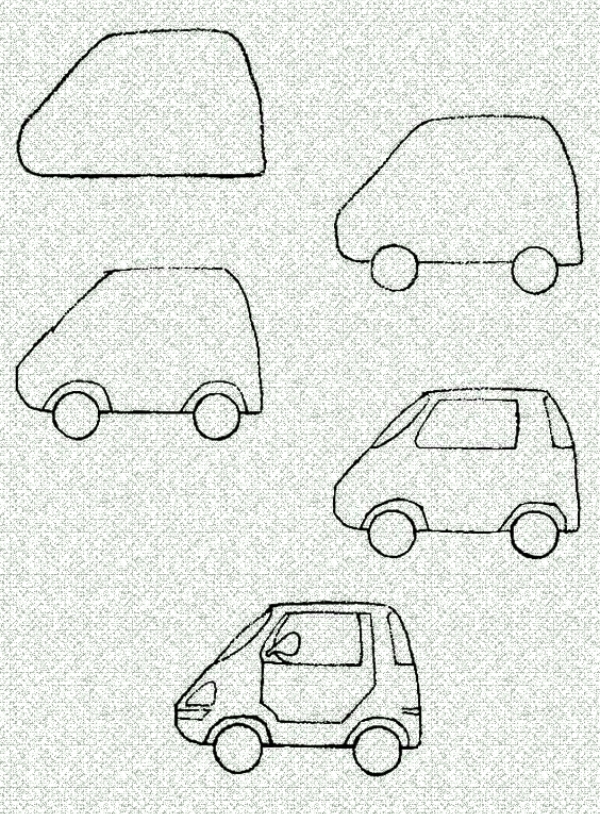 How To Draw A Cartoon Car: Step by Step Tutorial