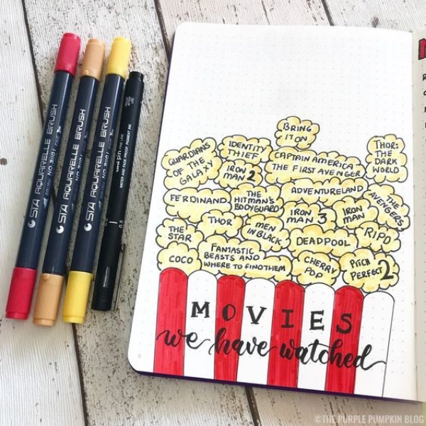 Inspiring Bullet Journal Ideas