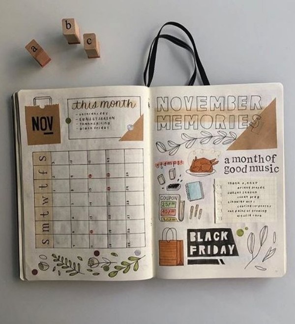 Inspiring Bullet Journal Ideas