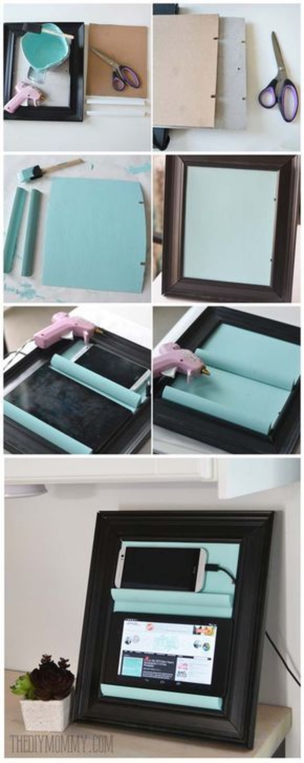 Creative-Crafts-Ideas-using-Old-Picture-frames