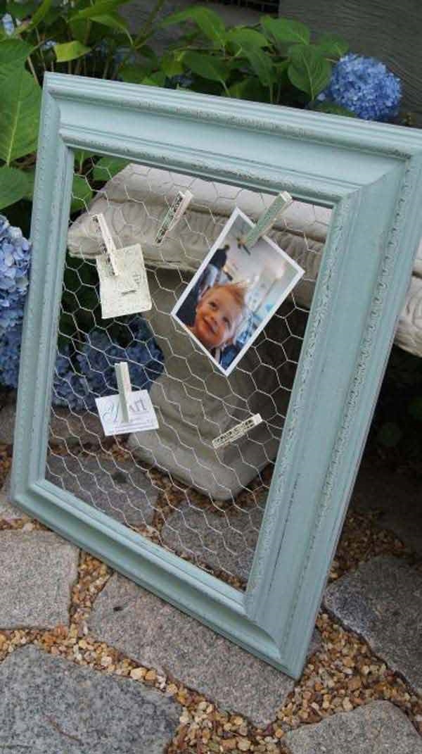 Creative-Crafts-Ideas-using-Old-Picture-frames