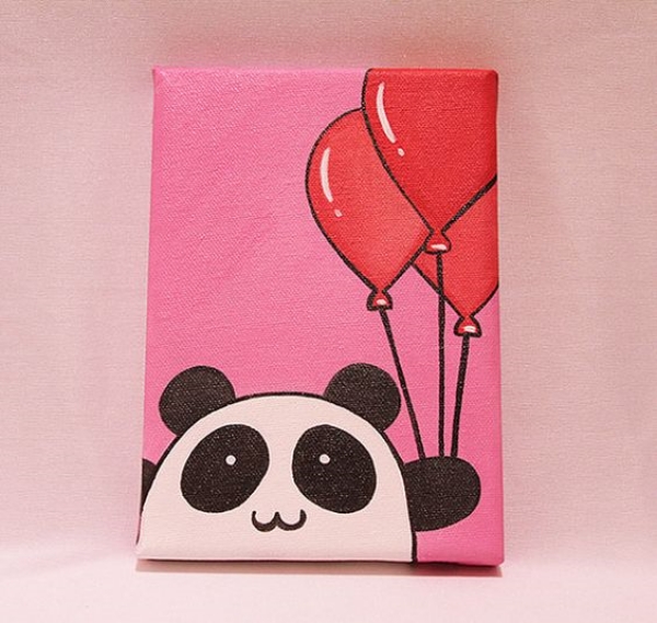 Cute Easy Canvas Painting Ideas For Beginners Fight With Death