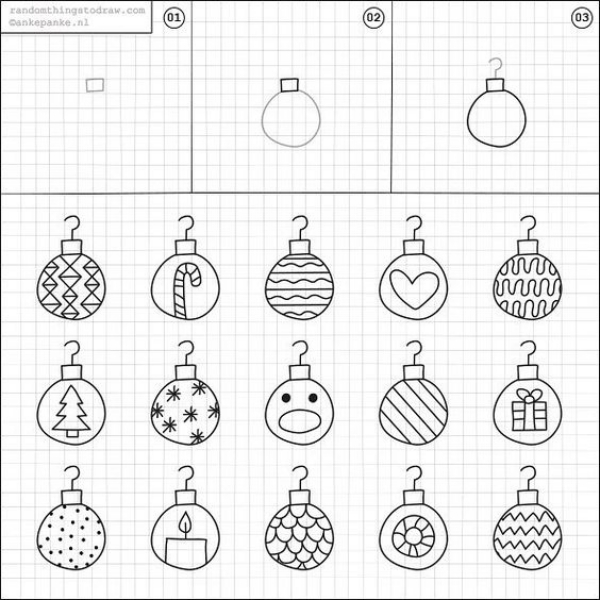Beautiful and Easy Christmas Drawings for Kids