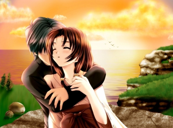 Romantic Couple Cartoon Love Photos HD