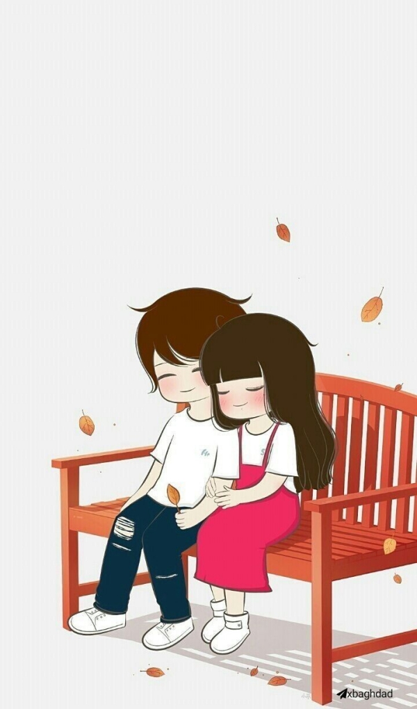 Romantic Couple Cartoon Love Photos HD