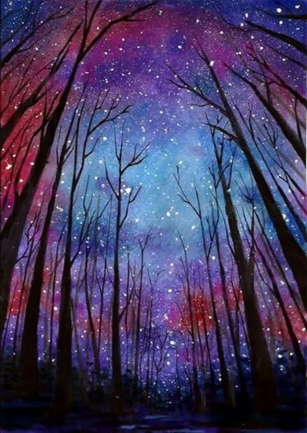 38 Easy Acrylic Landscape Painting Ideas for Beginners - Cartoon District