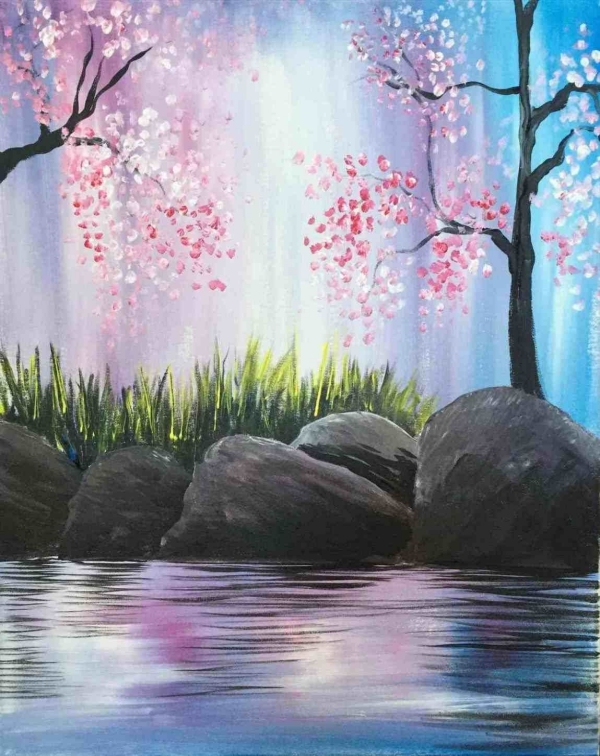 Easy Acrylic Landscape Painting Ideas for Beginners