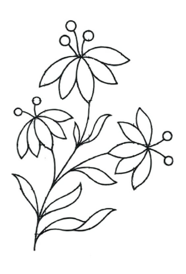 42 Simple and Easy Flower Drawings for Beginners - Cartoon District