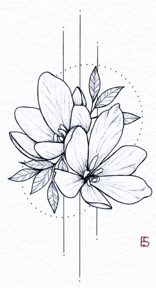 Simple and Easy Flower Drawings for Beginners