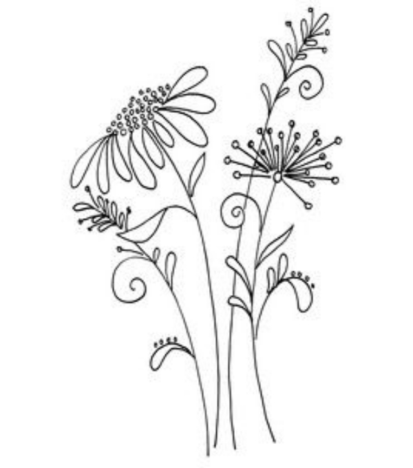 Simple and Easy Flower Drawings for Beginners