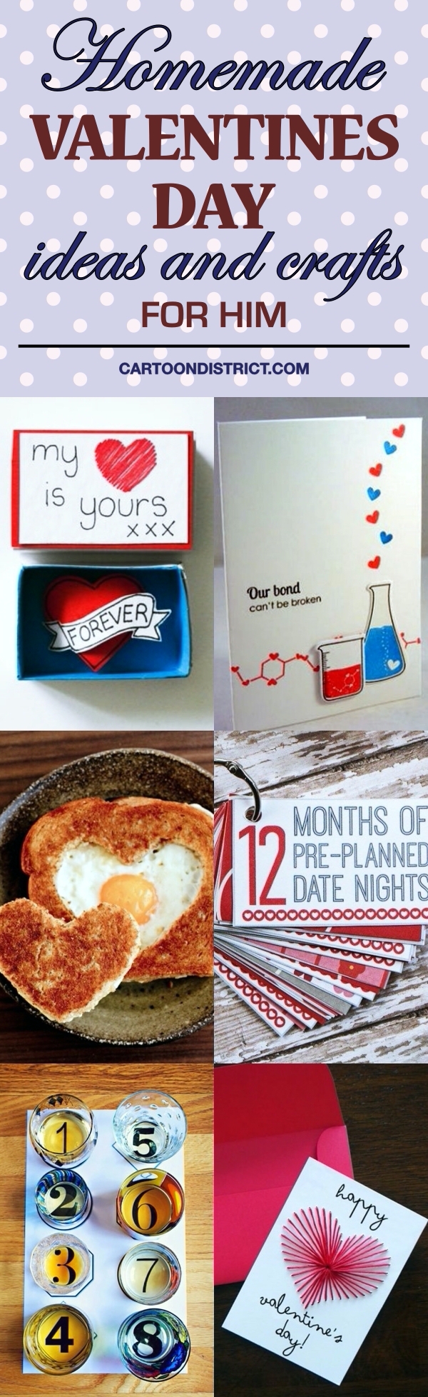 Handmade Valentines Day Ideas and Crafts for Him