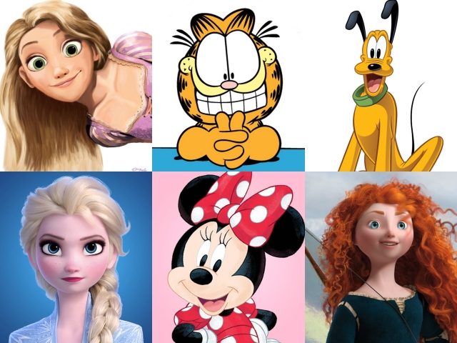 20 Cute Cartoon Characters With Big Eyes | Names And Pictures