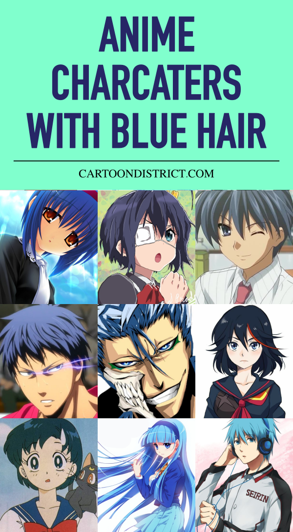 35 Famous Anime Characters With Blue Hair | Names and Pictures