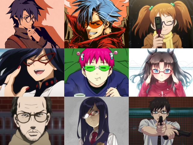 Top 25 Famous Anime Characters With Glasses | CartoonDistrict