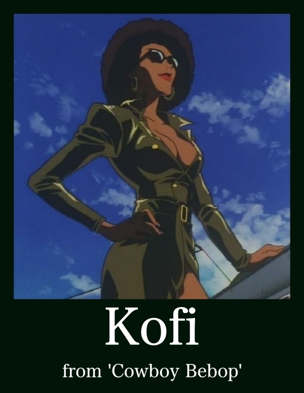 Black female Anime characters