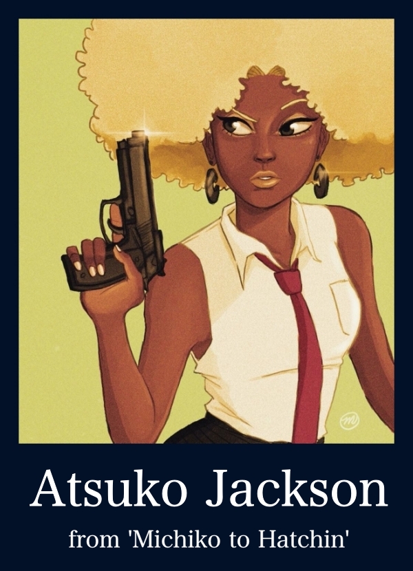 Black female Anime characters