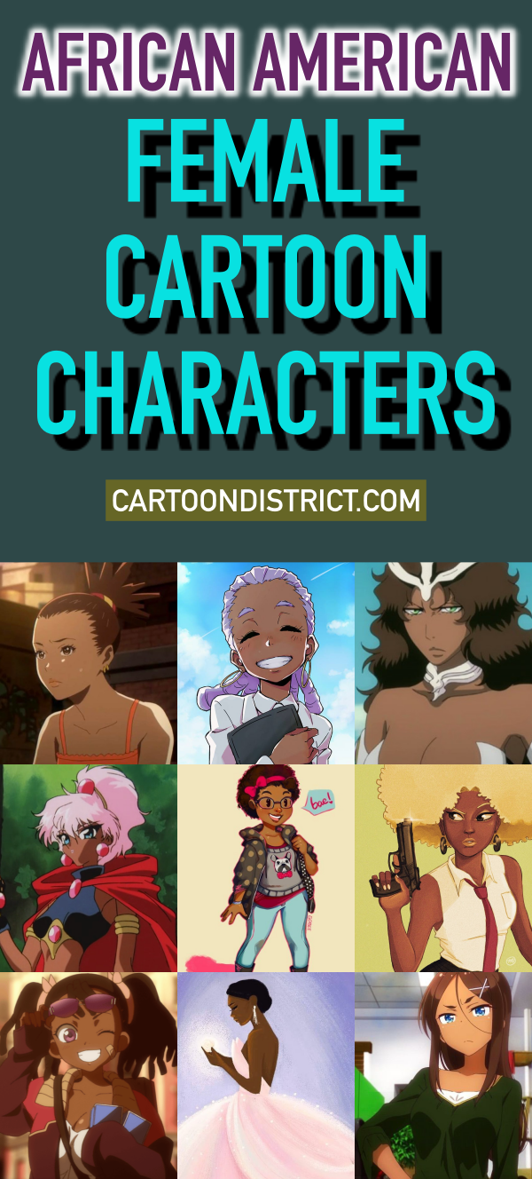 African American Female Cartoon Characters