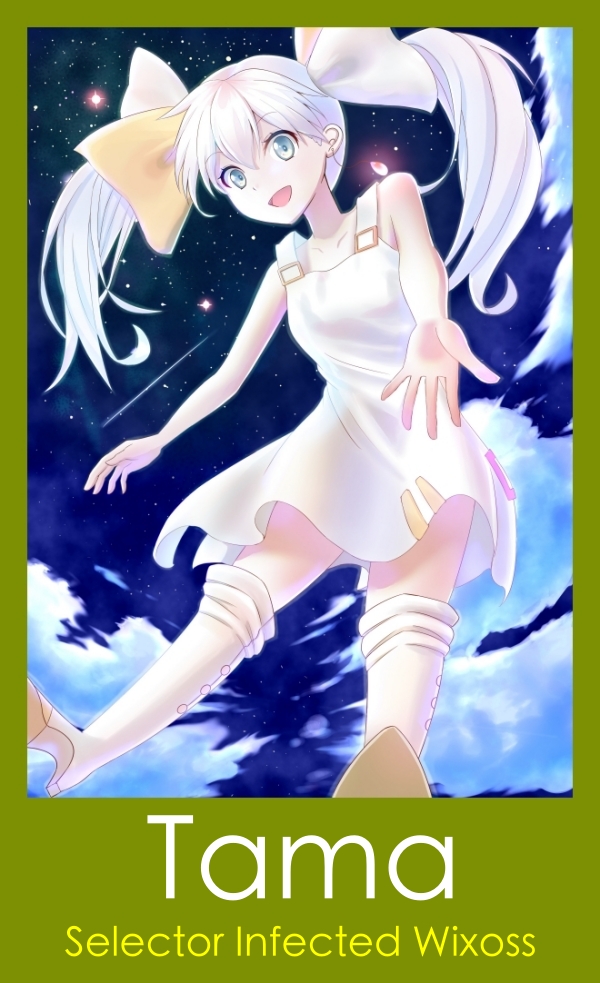 Female Anime characters with white hair