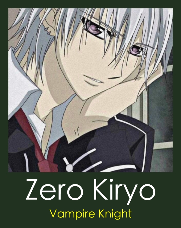 Male anime characters with white hair