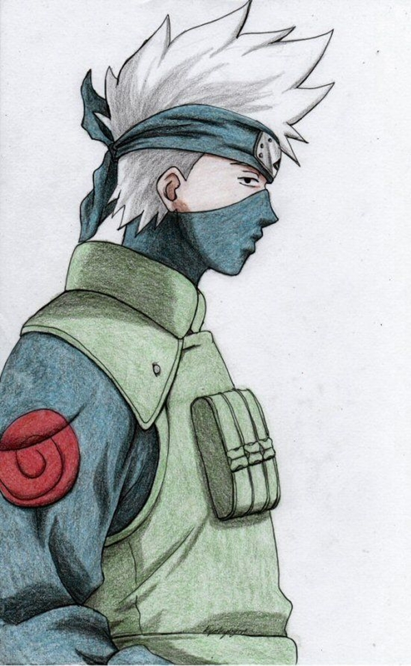 How to Draw Kakashi Hatake