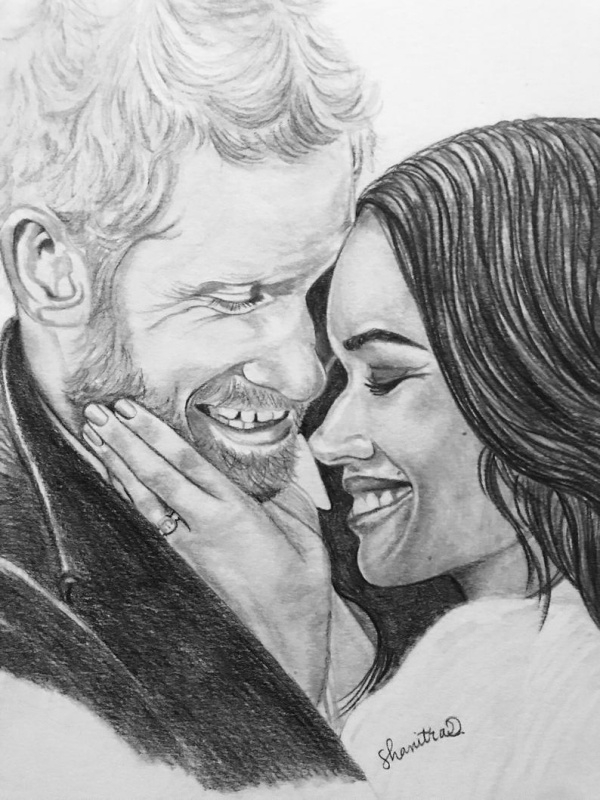 How to draw A Romantic couple for beginners / Awesome ideas for couple drawing