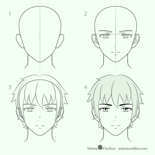 Cool Anime Drawing Ideas and Sketches For Beginners/How to Draw Anime Face