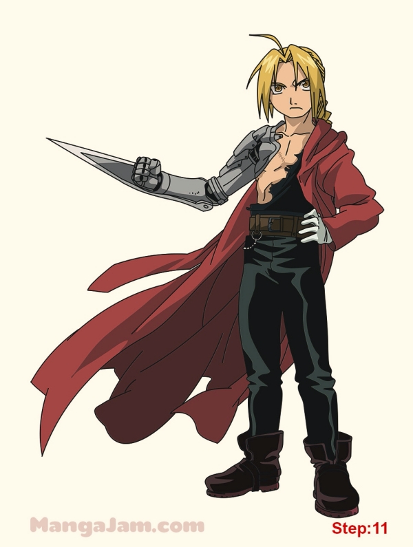 Cool Anime Drawing Ideas and Sketches For Beginners/Edward Elric Manga Drawing