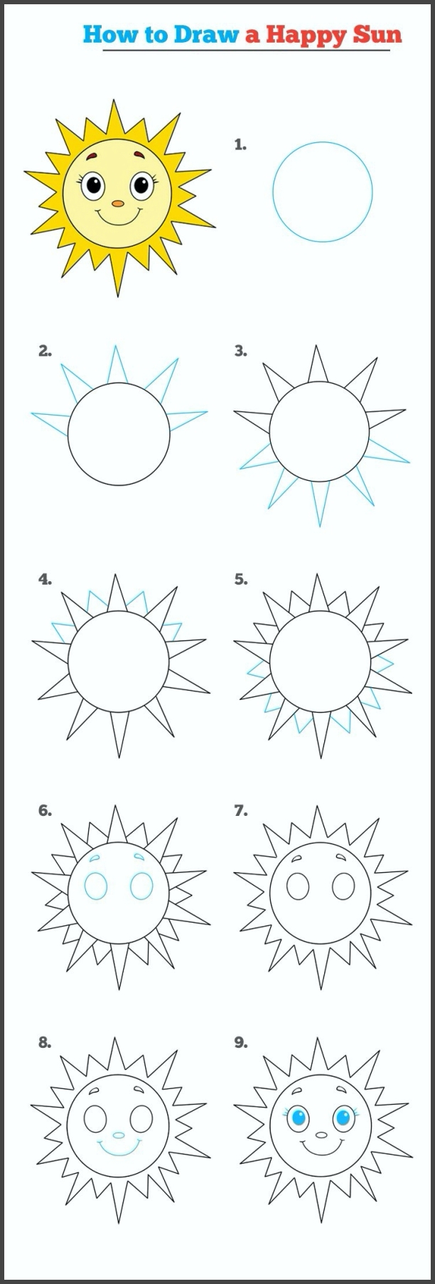 cool-and-easy-things-to-draw-when-bored/How to draw a sun in 2022