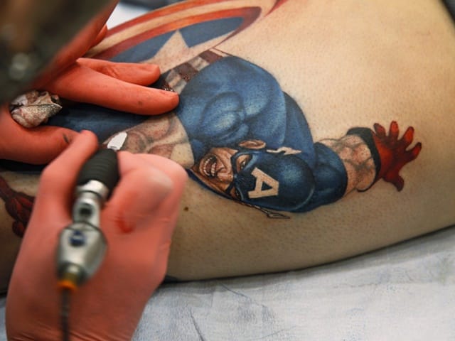 35 Captain America tattoo designs for Men and Women