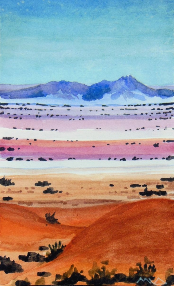 Easy Watercolor Painting Ideas on Canvas